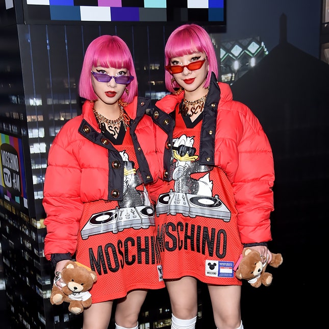 Вера Брежнева и другие гости показа Moschino [tv] H&M в Нью-Йорке