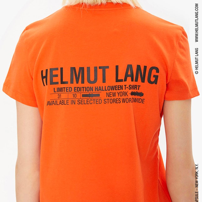 Helmut Lang выпустили коллекцию к Хеллоуину