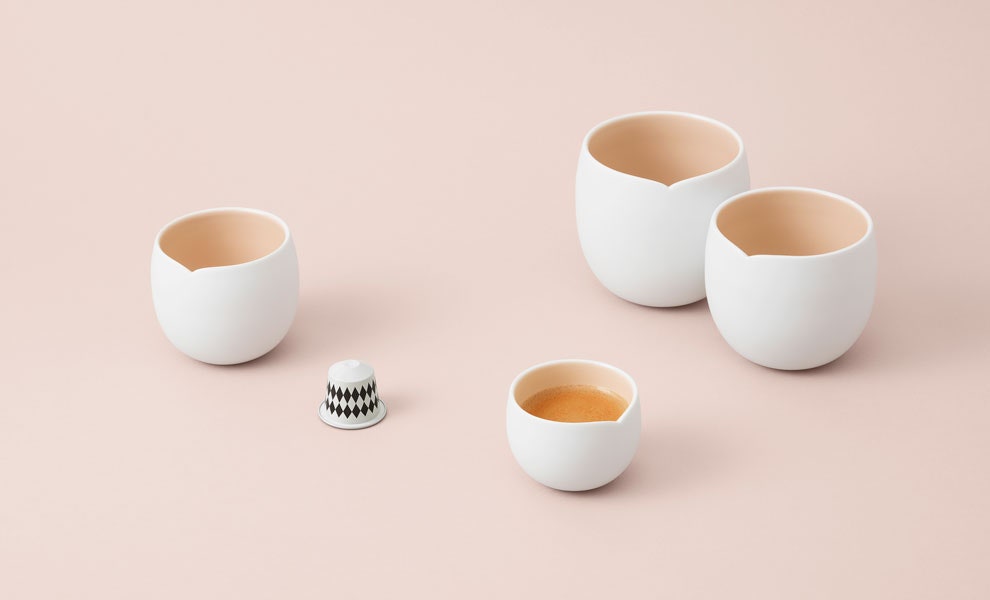 Nespresso кофейный набор по дизайну Индии Мадави  фото посуды