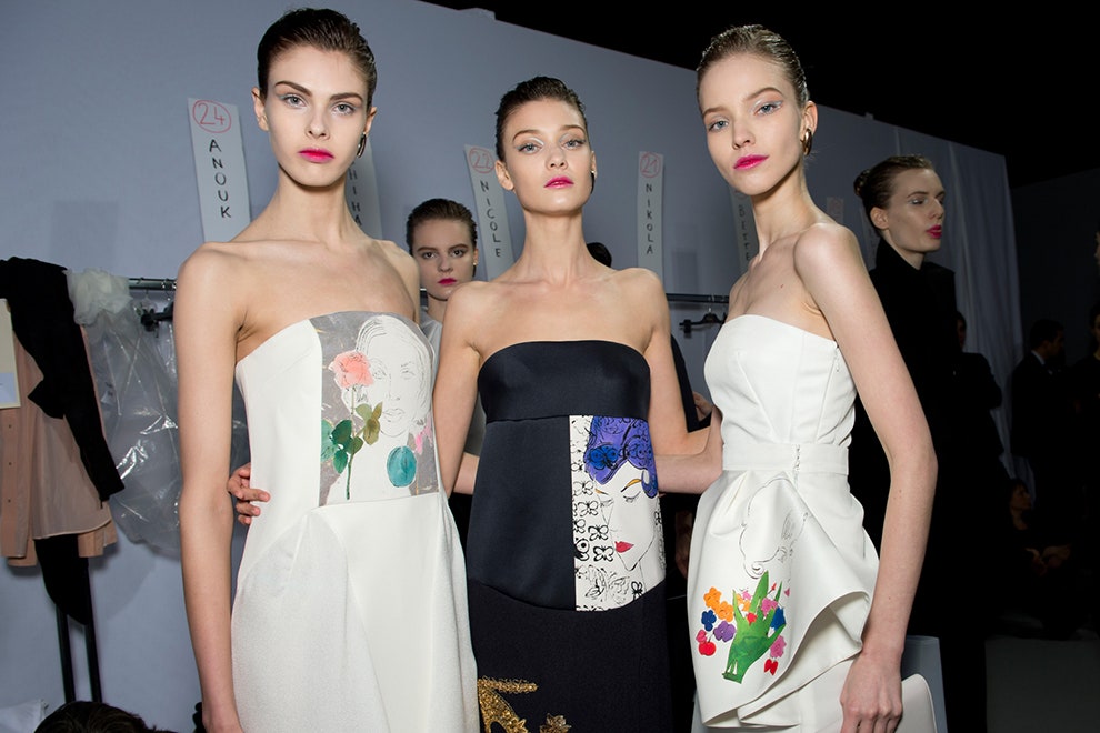 Коллекция Dior осеньзима 2013 созданная по мотивам работ Энди Уорхола