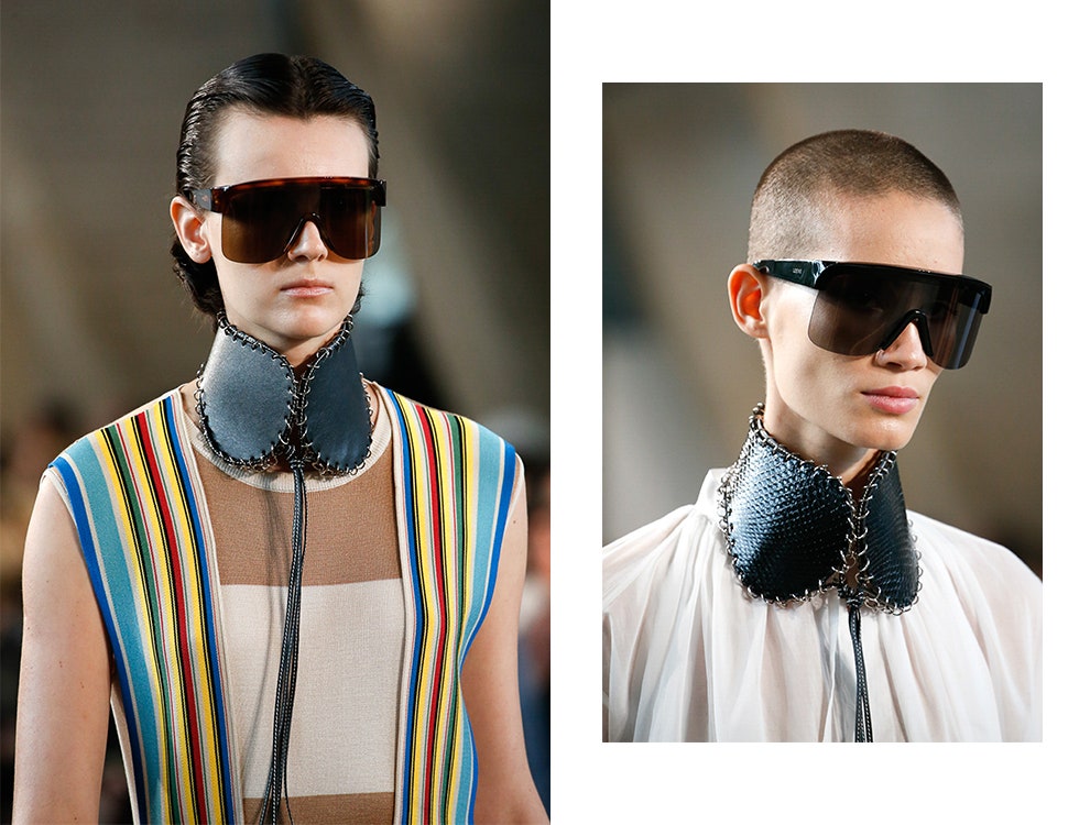Модные солнцезащитные очки 2019 фото моделей Christian Dior Gucci Loewe