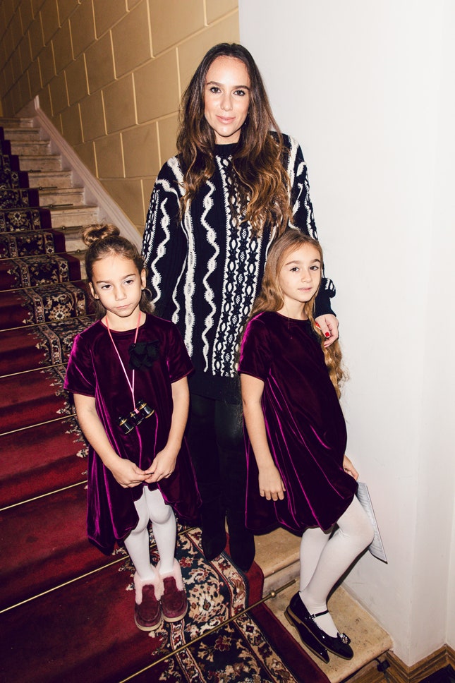 Катя Вербер с дочерьми Элизабет и Мишель