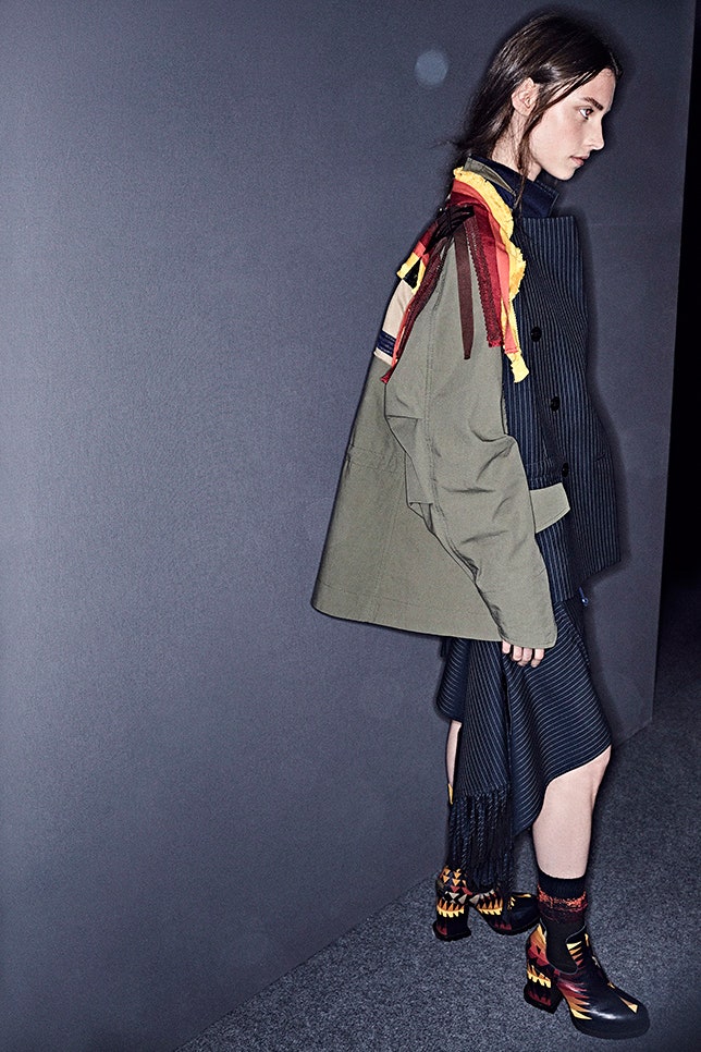 Sacai и Pendleton создали коллекцию одежды