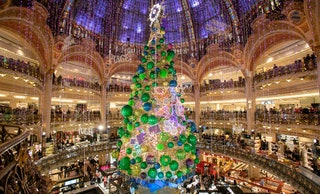 Елка универмага Galeries Lafayette Париж.