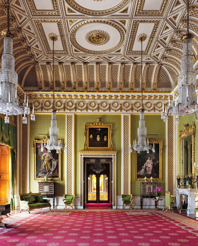 Букингемский дворец фото самых красивых залов в альбоме Rizzoli