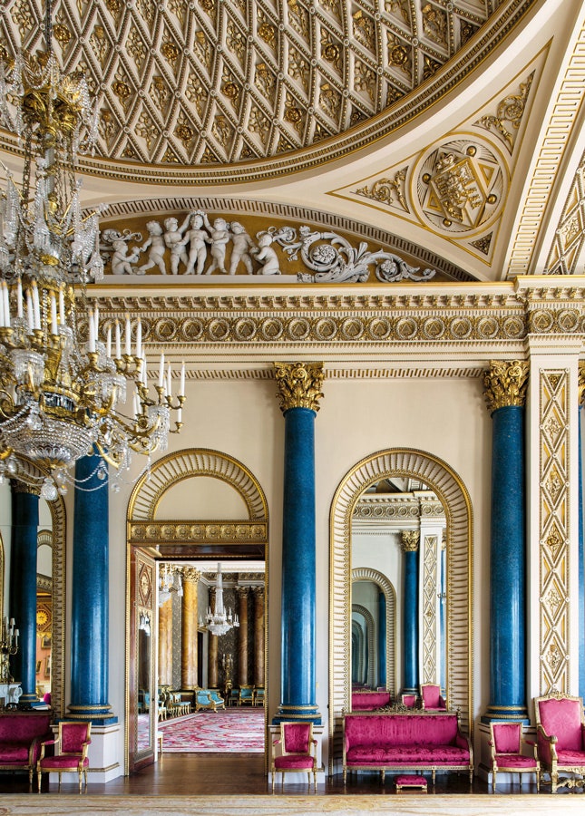 Букингемский дворец фото самых красивых залов в альбоме Rizzoli