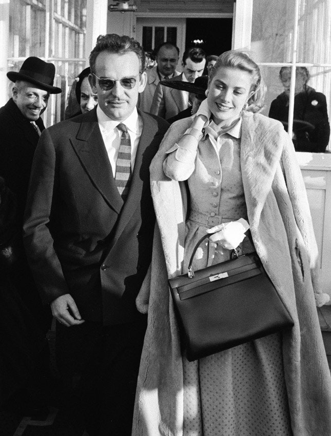Князь Ренье III и Грейс Келли 1956