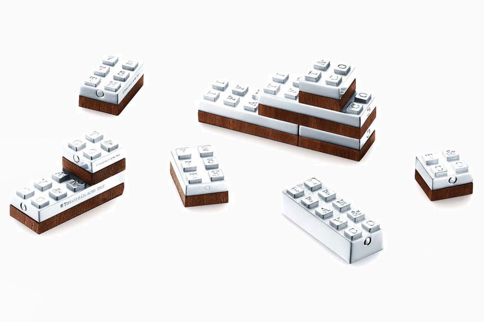 Конструктор Tiffany amp Co. Sterling Silver Building Blocks