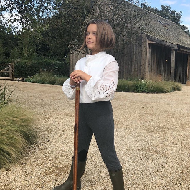 Дочка Виктории Бекхэм теперь тоже носит удлиненное каре