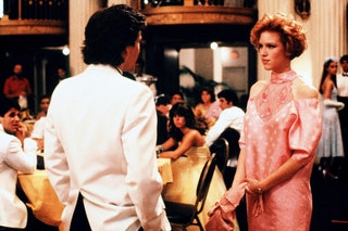 Молли Рингуолд в фильме «Девушка в розовом» 1986.