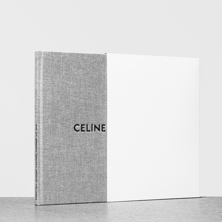 Фотоальбомы Эди Слимана для Celine с афишами показа фото