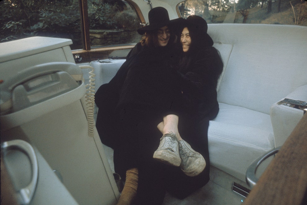 Джон Леннон и Йоко Оно  фото редких снимков