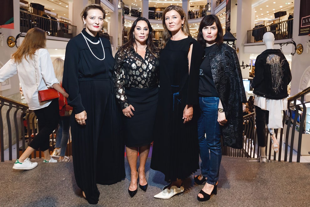 Алла Вербер Маша Федорова фото с Vogue FNO 2018 в ДЛТ