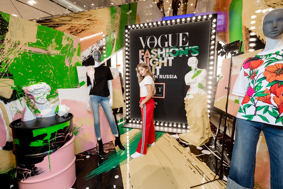 Алла Вербер Маша Федорова фото с Vogue FNO 2018 в ДЛТ