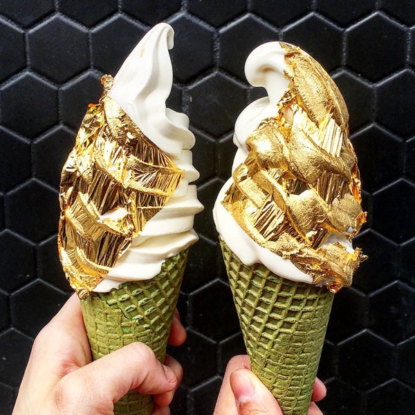 Матча с золотом &- ваше новое любимое мороженое