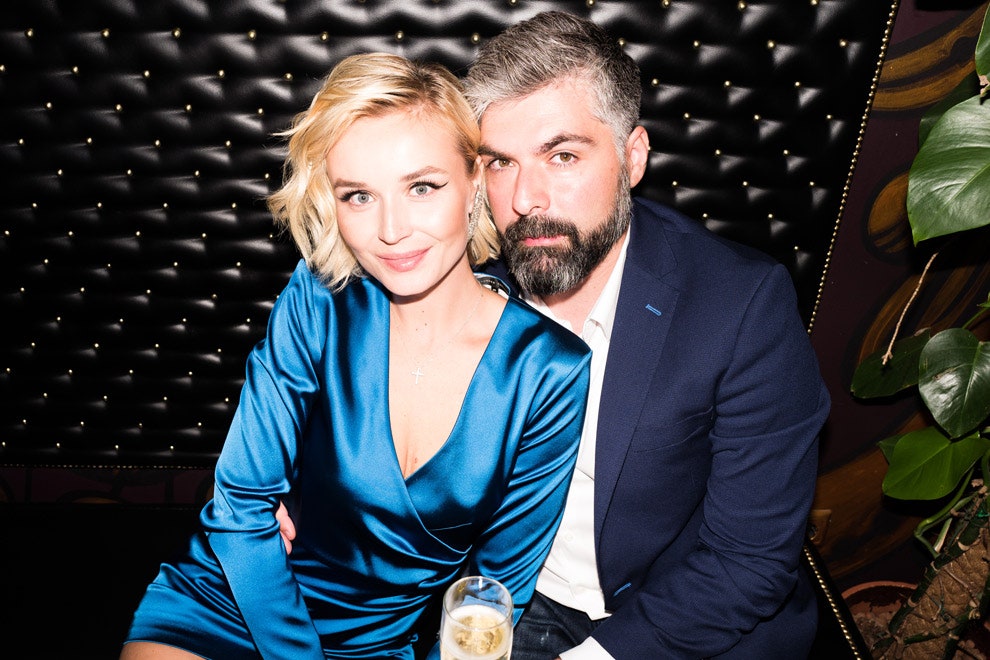 Фото звезд на афтепати Vogue FNO 2018 в Shop  Bar Denis Simachёv