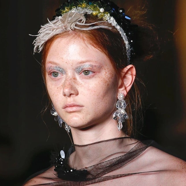Азиатские мотивы на показе Simone Rocha весна-лето 2019