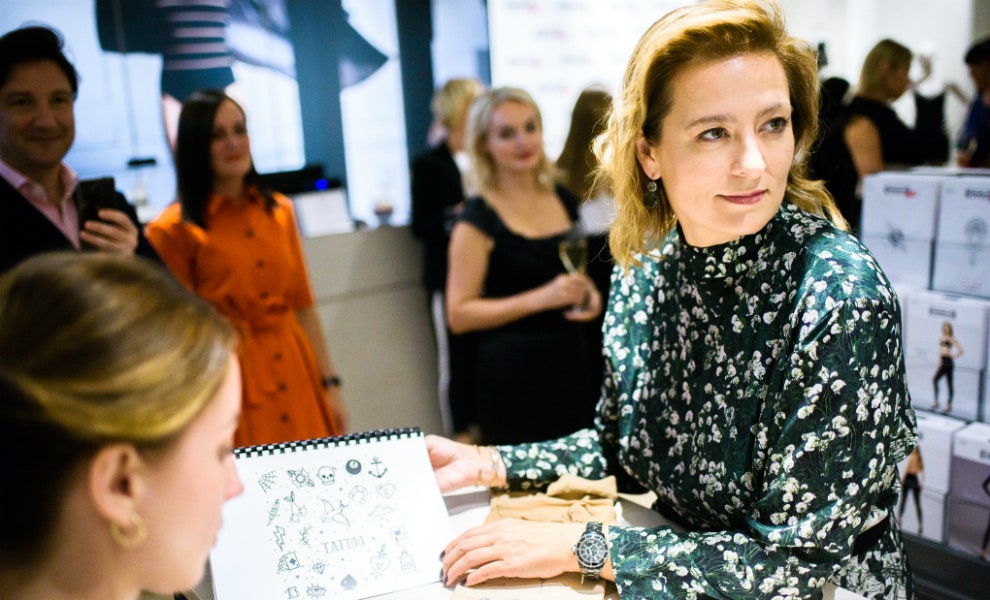 Vogue FNO 2018 в Wolford фото Маши Федоровой и гостей бутика