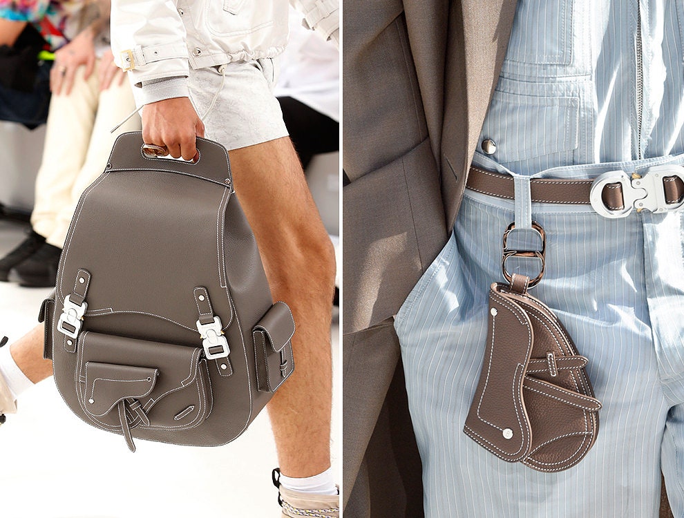 Мужские аксессуары Кима Джонса для Dior сумки и головне уборы которые попадут в вишлисты модниц
