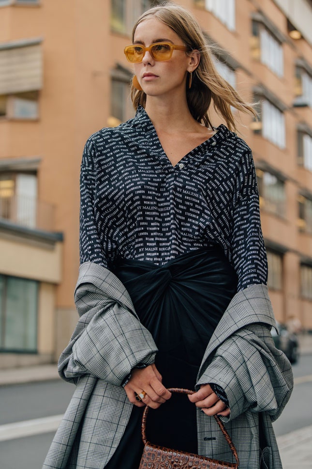 Уличный стиль фото с Недели моды в Стокгольме 2018