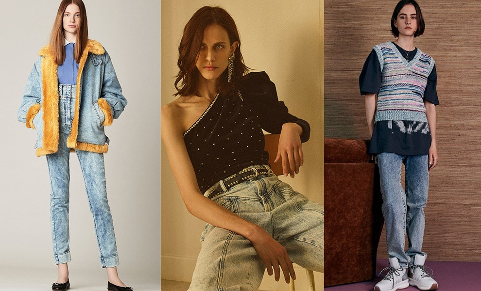 Модные тенденции 2018 джинсываренки  фото