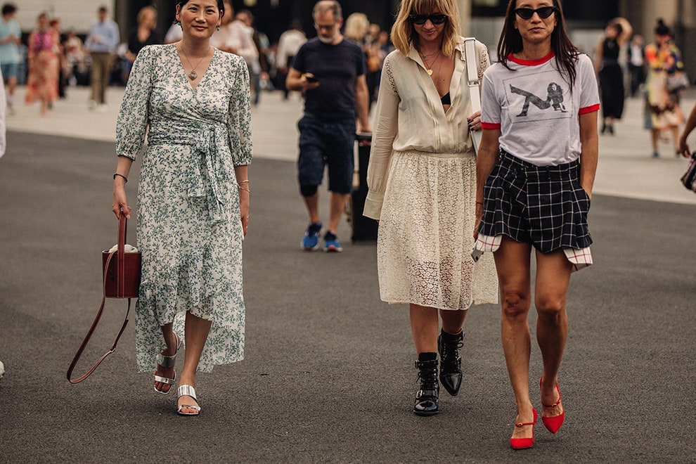 Уличный стиль фото с Недели моды в Париже  часть 1