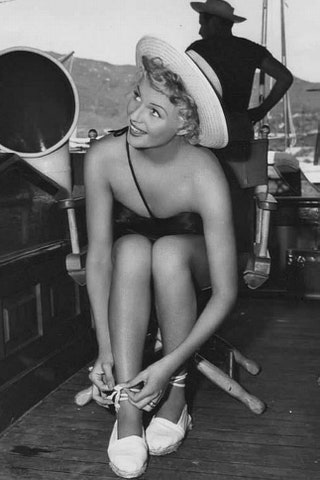Рита Хейворт в фильме «Леди из Шанхая» 1947.