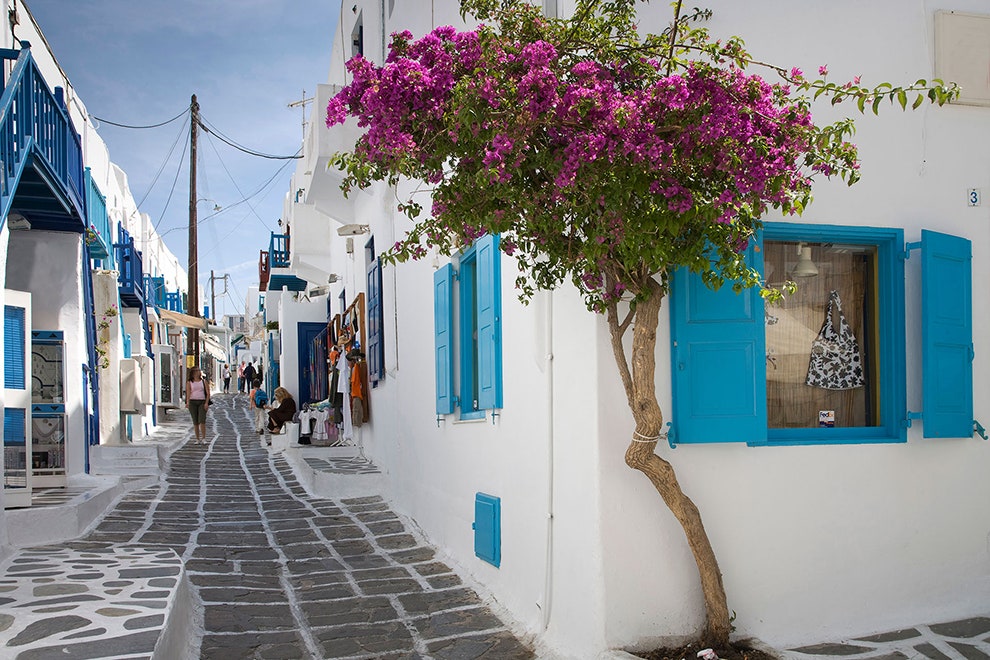 Отдых на Миконосе в Греции пляжи рестораны отели шопинг