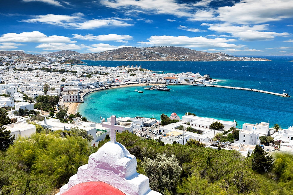 Отдых на Миконосе в Греции пляжи рестораны отели шопинг