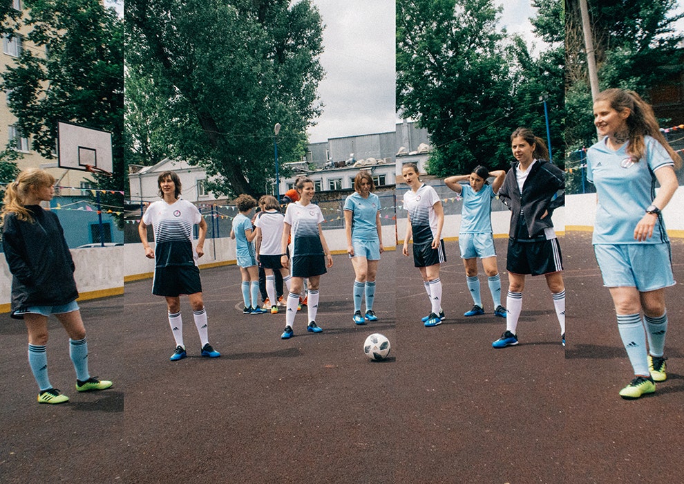 Форма для футболисток adidas x GirlPower созданная с футбольным женским клубом