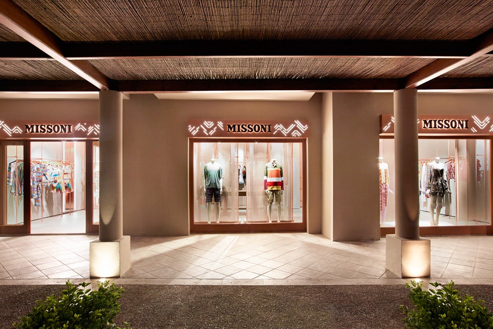 Missoni открыли бутик в Греции в Sani Marina фото интерьеров