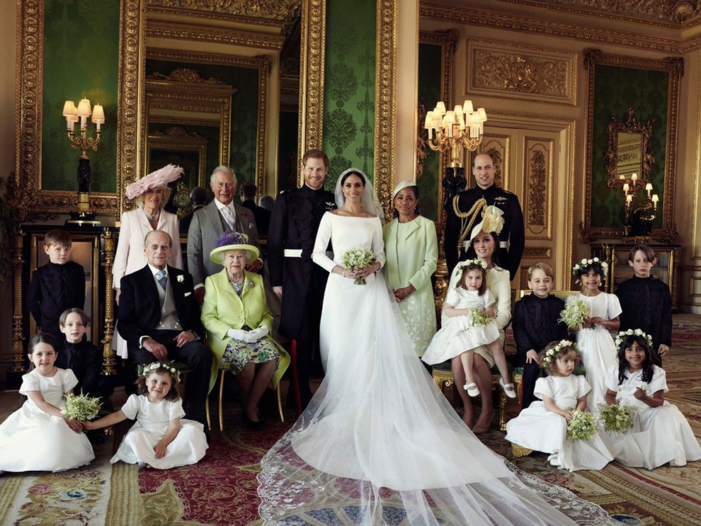 Принц Гарри и Меган Маркл фото со свадьбы