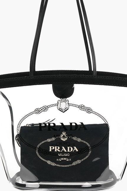 Prada выпустили прозрачные сумки из PVC