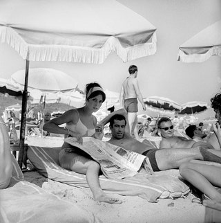 Катрин Денев и Роже Вадим 1962.