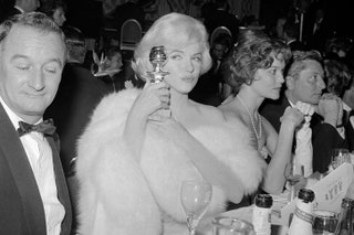 На церемонии Golden Globe Award 1960.
