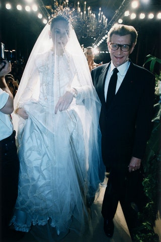Yves Saint Laurent haute couture осеньзима 1997