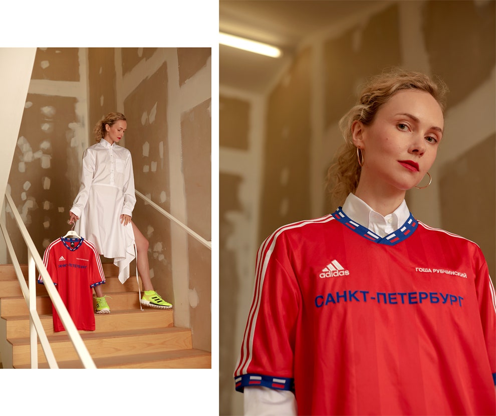 Гоша Рубчинский x adidas Football одежда для Чемпионата мира 2018