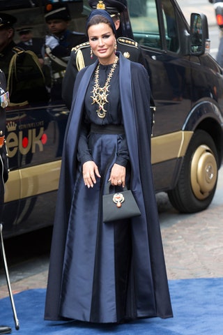 Шейха Моза в Valentino Couture 2013.
