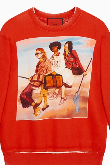Капсульная коллекция Gucci Hallucination футболки и свитшоты с принтами Игнасио Монреаля