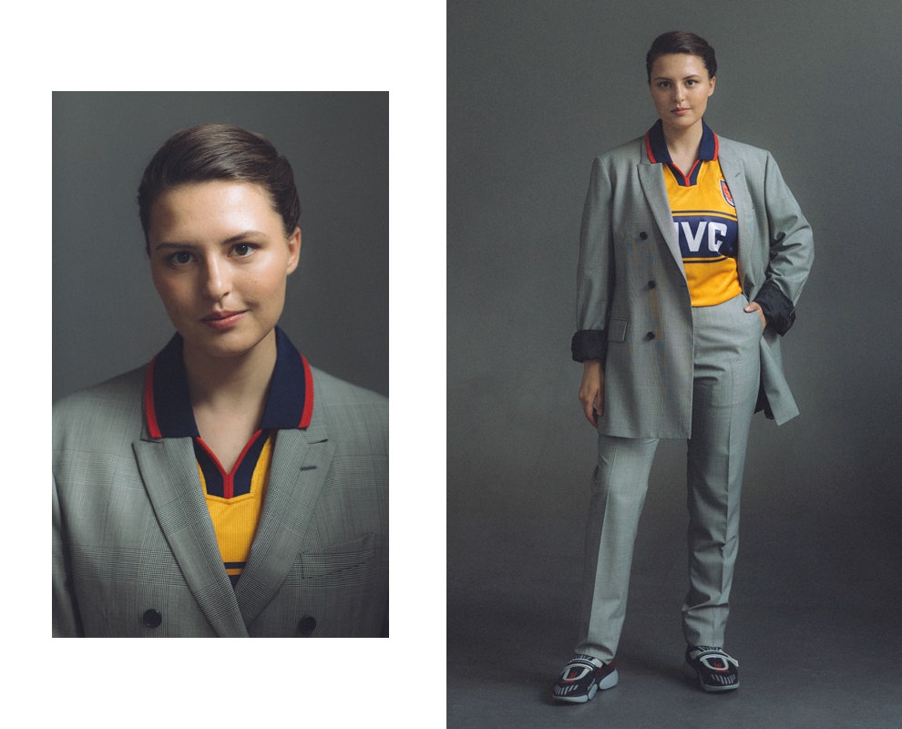 Как носить винтажные футбольные джерси фото Яны Давыдовой