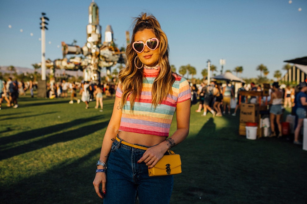 Стритстайл фото с фестиваля Coachella 2018 подборка самых интересных образов