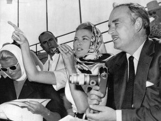 Грейс Келли и принц Ренье 1960.