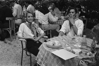 Джейн Фонда и Ален Делон 1963.