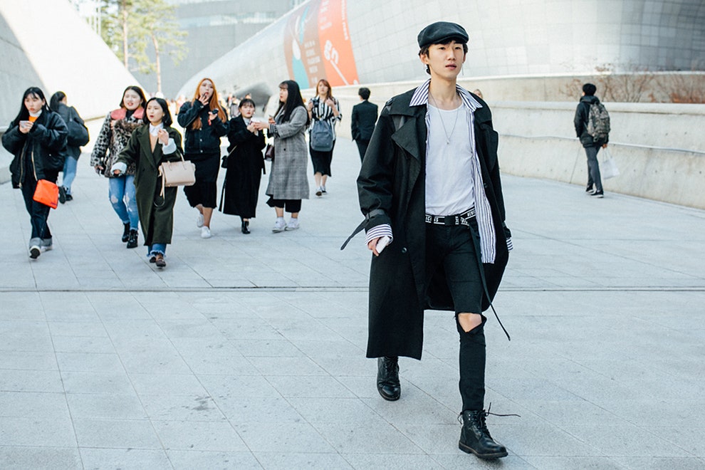 Уличный стиль фото на Неделе моды в Сеуле 2018