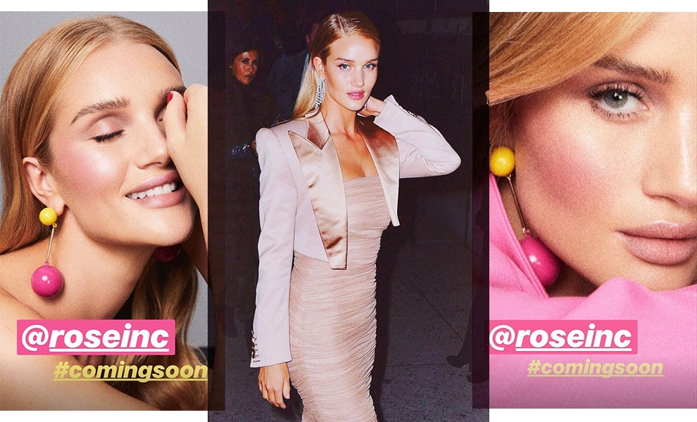 Рози ХантингтонУайтли запускает собственную косметическую линию Rose Inc.