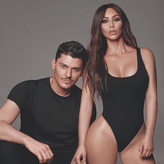 Первый взгляд: коллаборация KKW Beauty с личным визажистом Ким