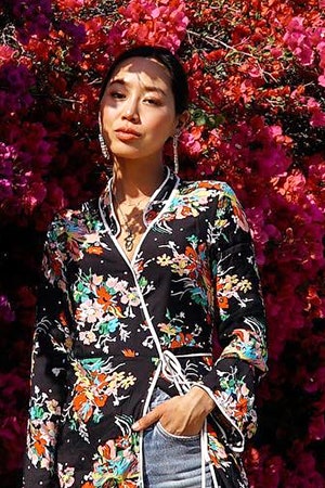 Как носить кимоно модные женские образы весны 2018
