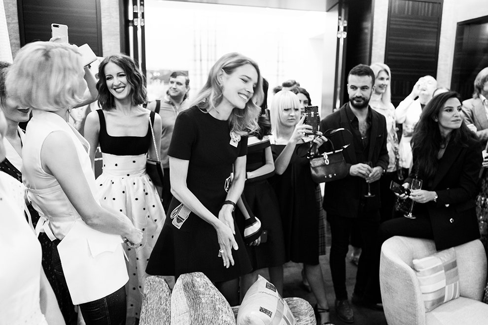 Гости коктейля Louis Vuitton Running Hearts и Vogue фото Полины Киценко Натальи Водяновой и других
