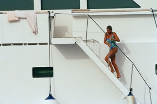 На яхте Jonikal в СенТропе 1997