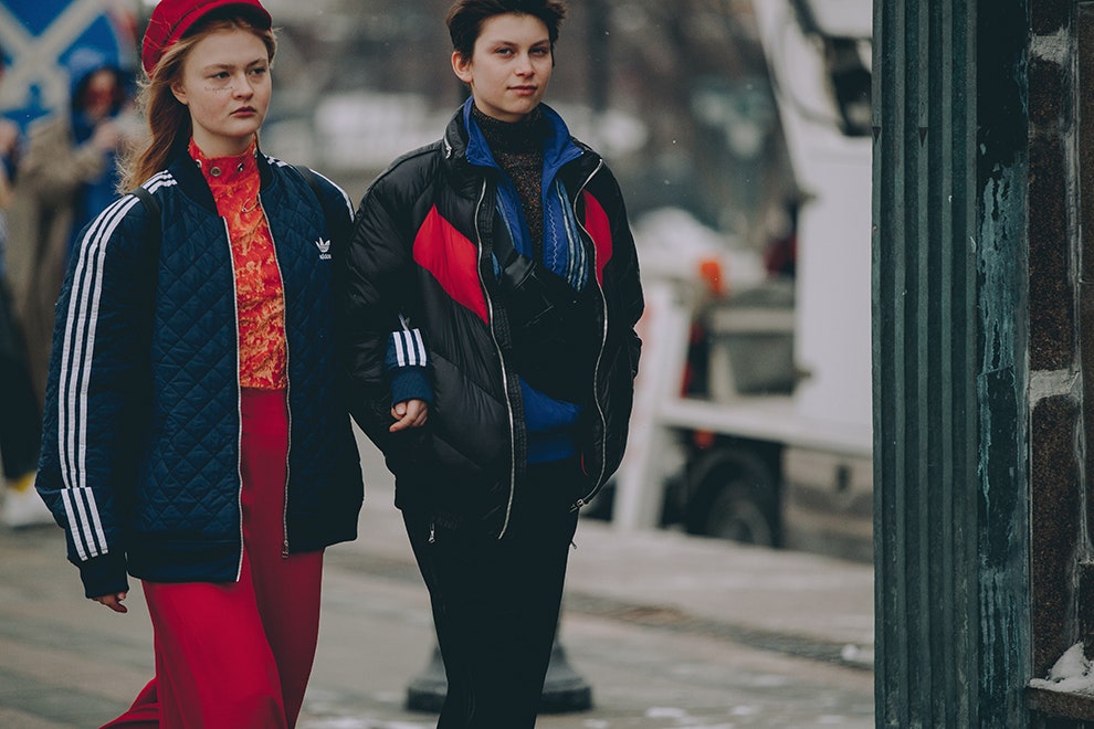 Стритстайл фото на MercedesBenz Fashion Week Russia гости показов в Москве